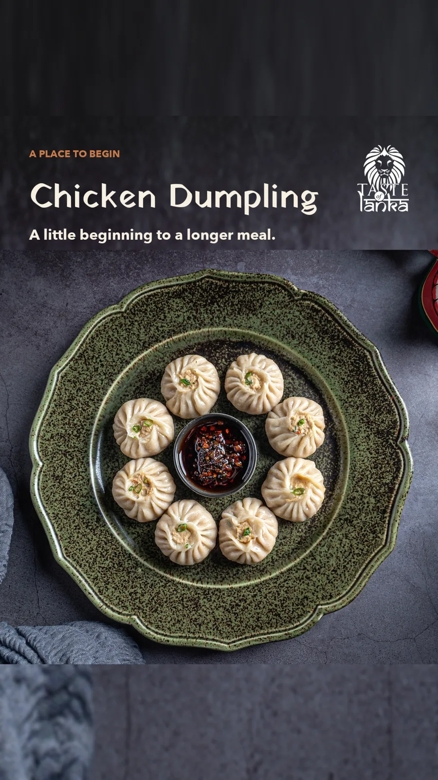 Chicken dumpling story, Taste of Lanka